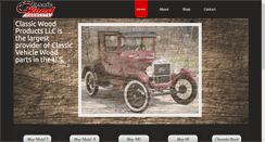 Desktop Screenshot of classicwoodproductsllc.com